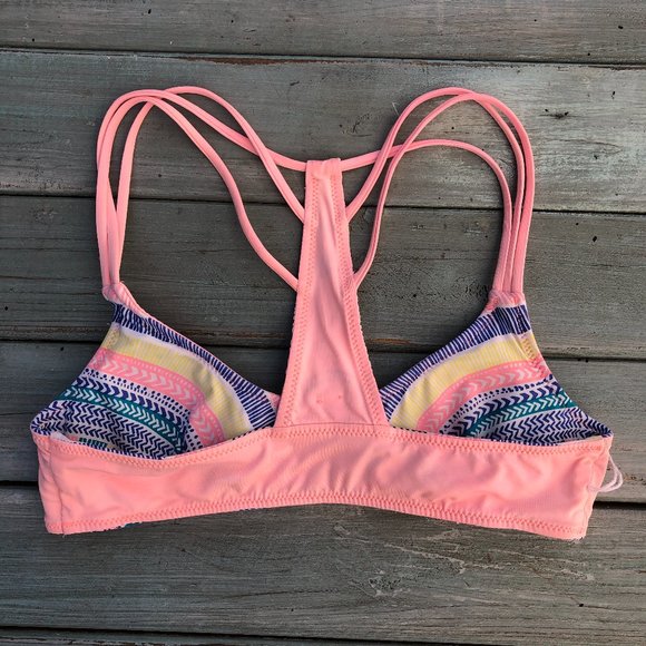 Rip Curl Modern Myth Racerback Reversible Bikini Swim Top - Picture 6 of 14